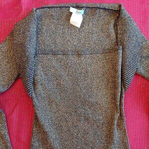 Marciano silk/metallic sweater size small